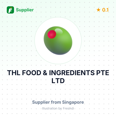 THL FOOD & INGREDIENTS PTE LTD – summary card, no photo uploaded yet