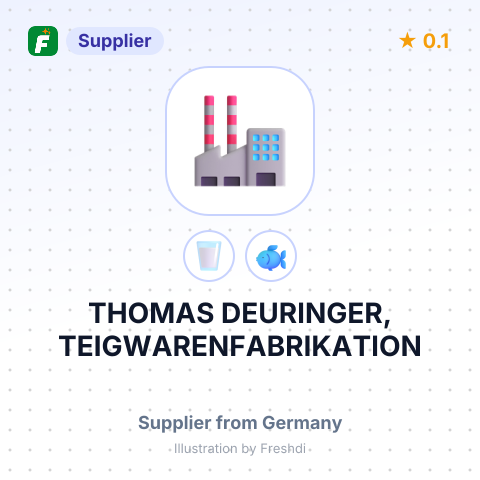 THOMAS DEURINGER, TEIGWARENFABRIKATION – summary card, no photo uploaded yet