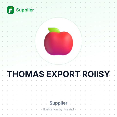 THOMAS EXPORT ROIISY – summary card, no photo uploaded yet