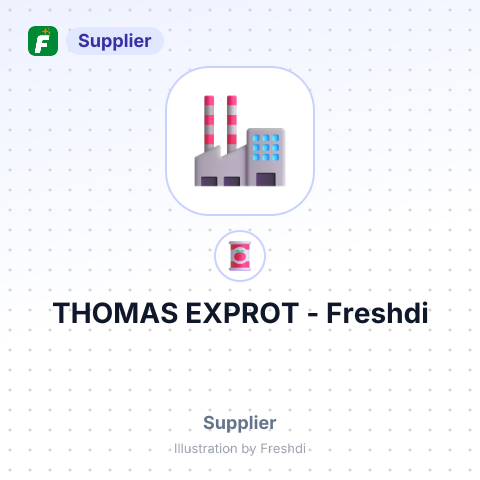 THOMAS EXPROT – summary card, no photo uploaded yet