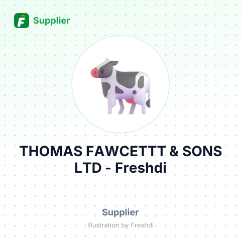 THOMAS FAWCETTT & SONS LTD – summary card, no photo uploaded yet