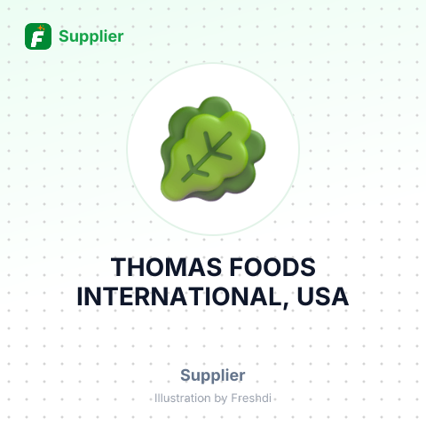 THOMAS FOODS INTERNATIONAL, USA – summary card, no photo uploaded yet