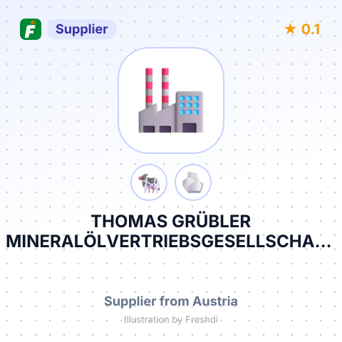 THOMAS GRÜBLER MINERALÖLVERTRIEBSGESELLSCHAFT M.B.H. – summary card, no photo uploaded yet