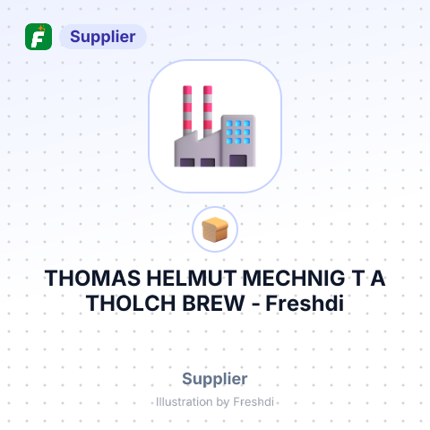 THOMAS HELMUT MECHNIG T A THOLCH BREW – summary card, no photo uploaded yet