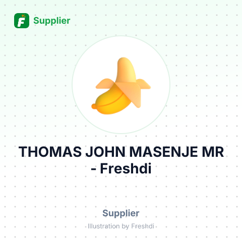 THOMAS JOHN MASENJE MR – summary card, no photo uploaded yet