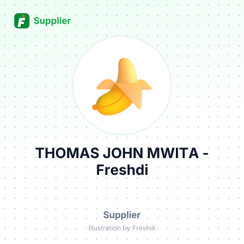 THOMAS JOHN MWITA – summary card, no photo uploaded yet