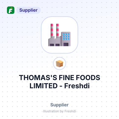 THOMAS'S FINE FOODS LIMITED – summary card, no photo uploaded yet
