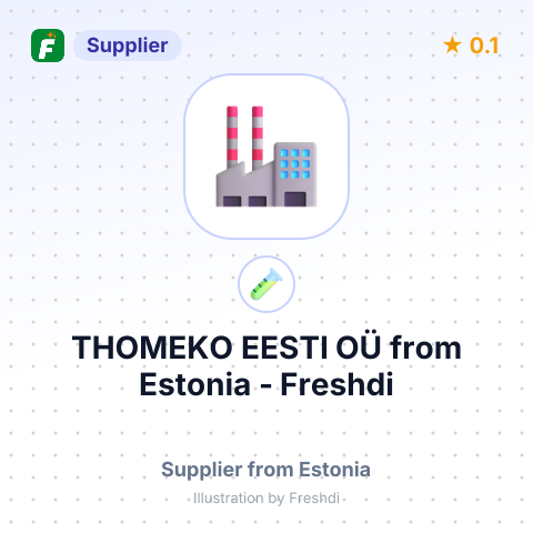 THOMEKO EESTI OÜ – summary card, no photo uploaded yet