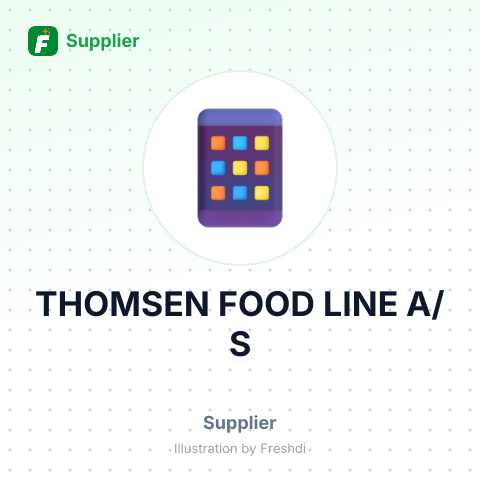 THOMSEN FOOD LINE A/S – summary card, no photo uploaded yet