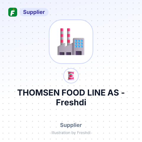 THOMSEN FOOD LINE AS – summary card, no photo uploaded yet