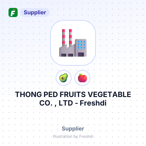 THONG PED FRUITS VEGETABLE CO. , LTD – summary card, no photo uploaded yet