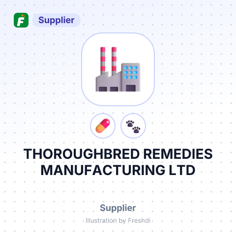THOROUGHBRED REMEDIES MANUFACTURING LTD – summary card, no photo uploaded yet