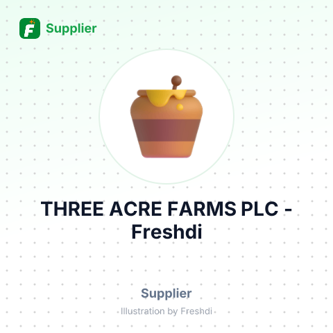 THREE ACRE FARMS PLC – summary card, no photo uploaded yet