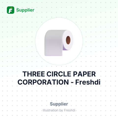 THREE CIRCLE PAPER CORPORATION – summary card, no photo uploaded yet