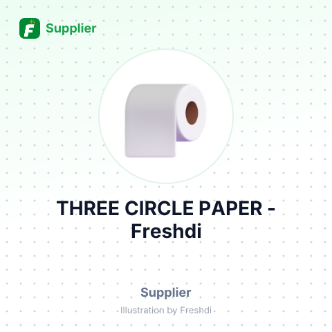 THREE CIRCLE PAPER – summary card, no photo uploaded yet