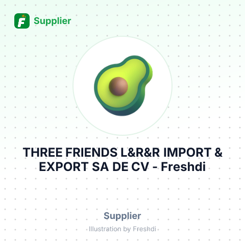 THREE FRIENDS L&R&R IMPORT & EXPORT SA DE CV – summary card, no photo uploaded yet