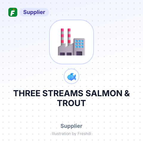 THREE STREAMS SALMON & TROUT – summary card, no photo uploaded yet