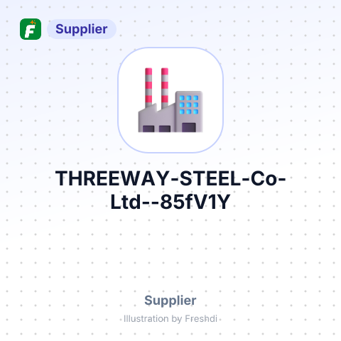 THREEWAY STEEL Co., Ltd. – summary card, no photo uploaded yet