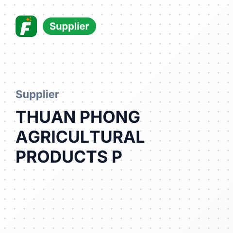 THUAN PHONG AGRICULTURAL PRODUCTS P – summary card, no photo uploaded yet