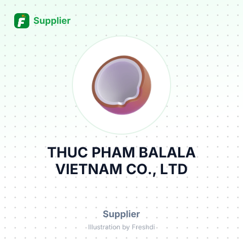 THUC PHAM BALALA VIETNAM CO., LTD – summary card, no photo uploaded yet