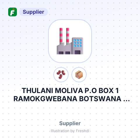 THULANI MOLIVA P.O BOX 1 RAMOKGWEBANA BOTSWANA – summary card, no photo uploaded yet