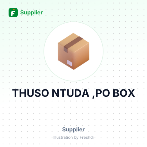 THUSO NTUDA ,PO BOX – summary card, no photo uploaded yet