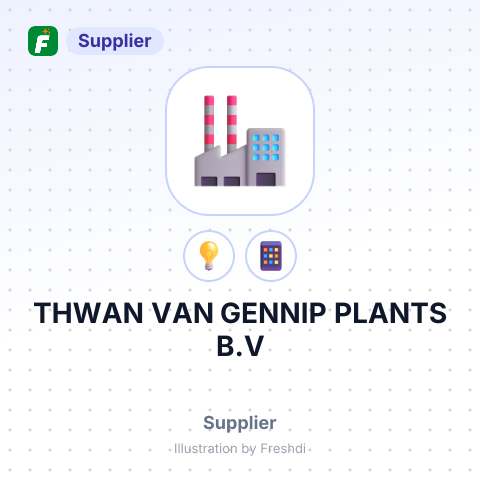 THWAN VAN GENNIP PLANTS B.V – summary card, no photo uploaded yet