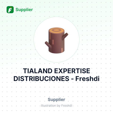 TIALAND EXPERTISE DISTRIBUCIONES – summary card, no photo uploaded yet