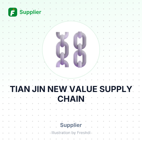 TIAN JIN NEW VALUE SUPPLY CHAIN – summary card, no photo uploaded yet