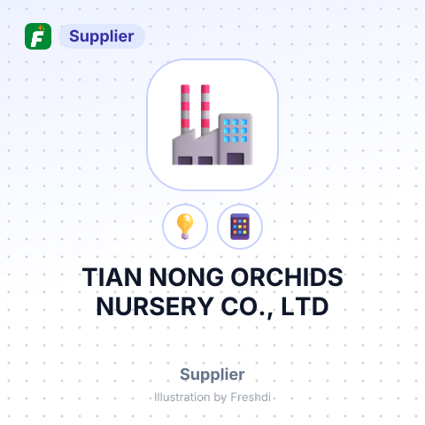 TIAN NONG ORCHIDS NURSERY CO., LTD – summary card, no photo uploaded yet