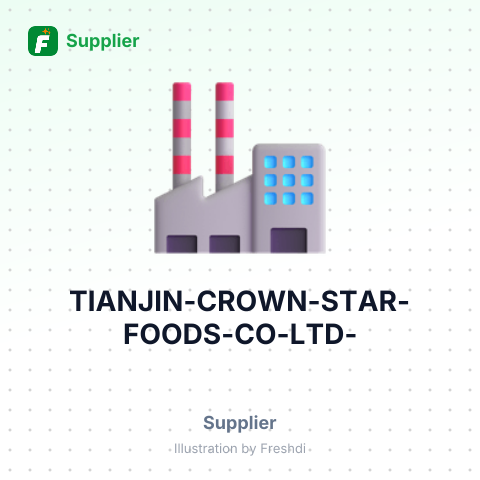 TIANJIN CROWN STAR FOODS CO., LTD. – summary card, no photo uploaded yet