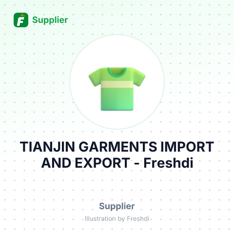 TIANJIN GARMENTS IMPORT AND EXPORT – summary card, no photo uploaded yet