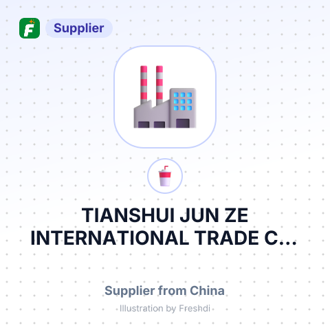 TIANSHUI JUN ZE INTERNATIONAL TRADE CO.,LTD – summary card, no photo uploaded yet
