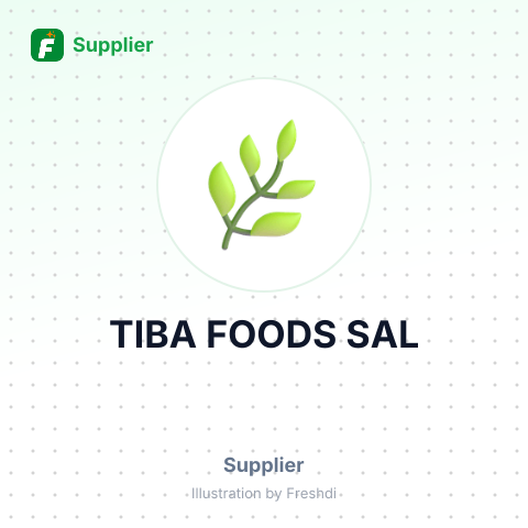 TIBA FOODS SAL – summary card, no photo uploaded yet