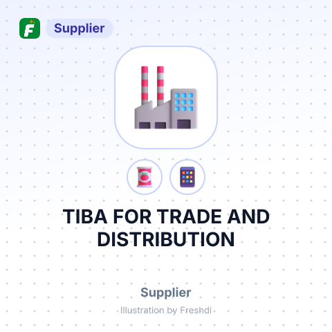 TIBA FOR TRADE AND DISTRIBUTION – summary card, no photo uploaded yet