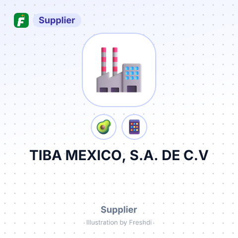 TIBA MEXICO, S.A. DE C.V – summary card, no photo uploaded yet
