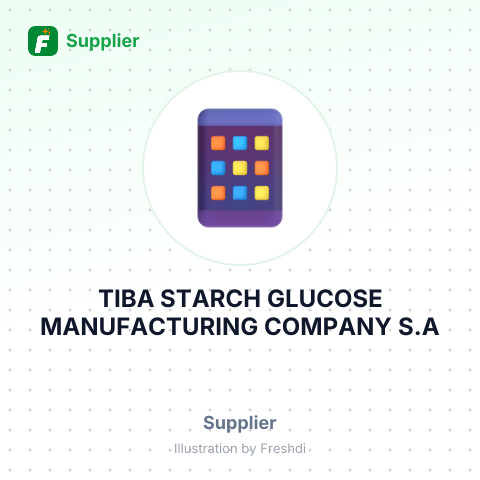 TIBA STARCH GLUCOSE MANUFACTURING COMPANY S.A – summary card, no photo uploaded yet
