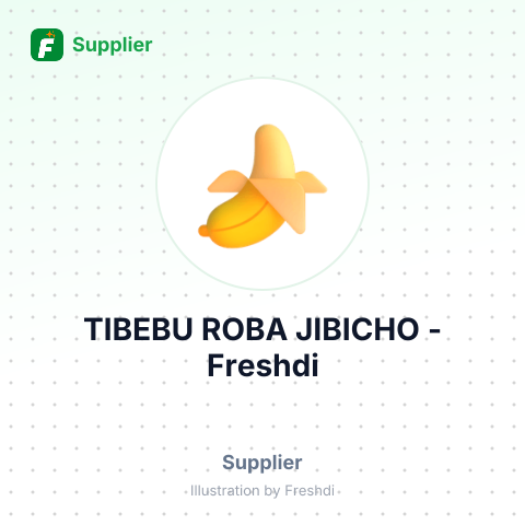 TIBEBU ROBA JIBICHO – summary card, no photo uploaded yet