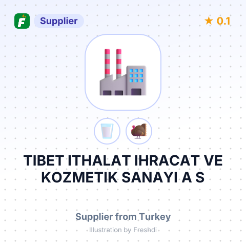 TIBET ITHALAT IHRACAT VE KOZMETIK SANAYI A S – summary card, no photo uploaded yet