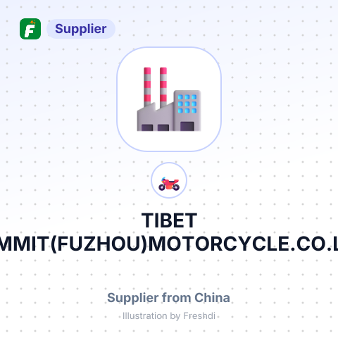 TIBET SUMMIT(FUZHOU)MOTORCYCLE.CO.LTD – summary card, no photo uploaded yet