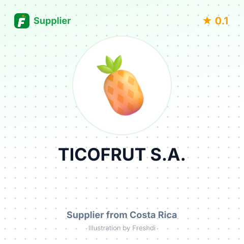 TICOFRUT S.A. – summary card, no photo uploaded yet