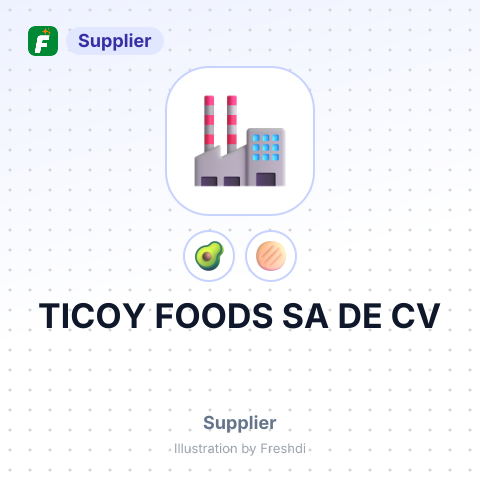 TICOY FOODS SA DE CV – summary card, no photo uploaded yet