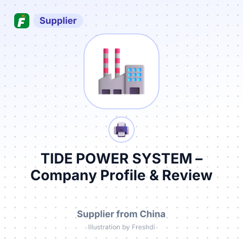 TIDE POWER SYSTEM – summary card, no photo uploaded yet