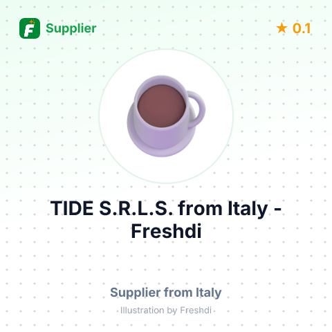 TIDE S.R.L.S. – summary card, no photo uploaded yet