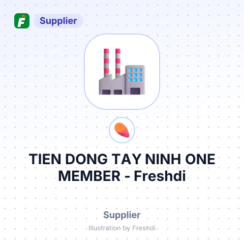 TIEN DONG TAY NINH ONE MEMBER – summary card, no photo uploaded yet