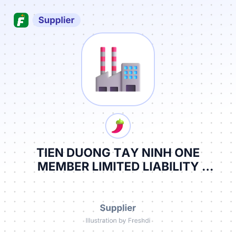 TIEN DUONG TAY NINH ONE MEMBER LIMITED LIABILITY COMPANY – summary card, no photo uploaded yet