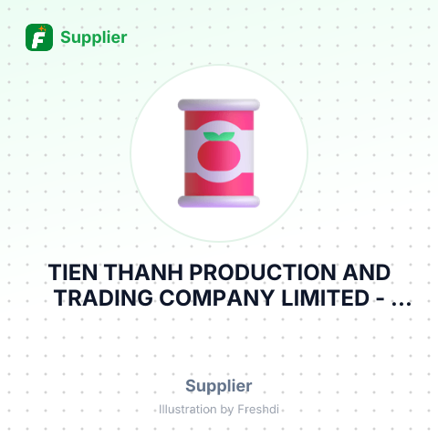TIEN THANH PRODUCTION AND TRADING COMPANY LIMITED – summary card, no photo uploaded yet