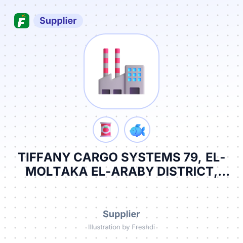 TIFFANY CARGO SYSTEMS 79, EL-MOLTAKA EL-ARABY DISTRICT, SHERATON HELIOPOLIS – summary card, no photo uploaded yet
