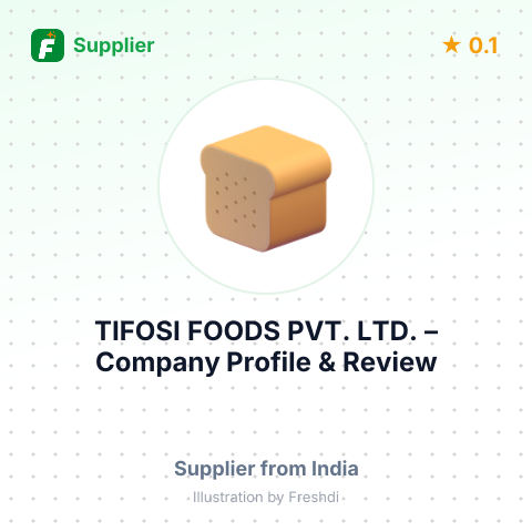 TIFOSI FOODS PVT. LTD. – summary card, no photo uploaded yet