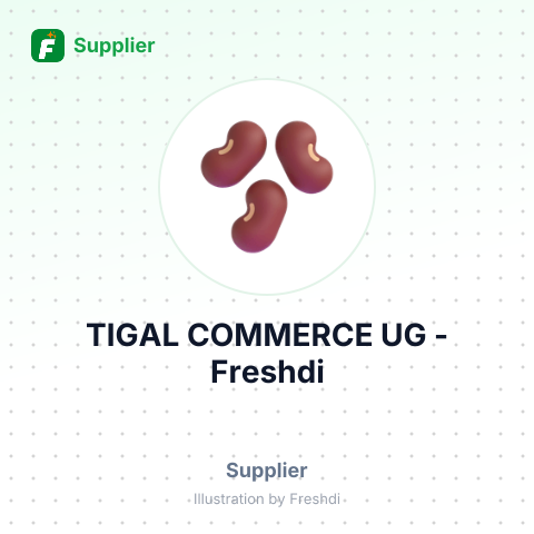 TIGAL COMMERCE UG – summary card, no photo uploaded yet